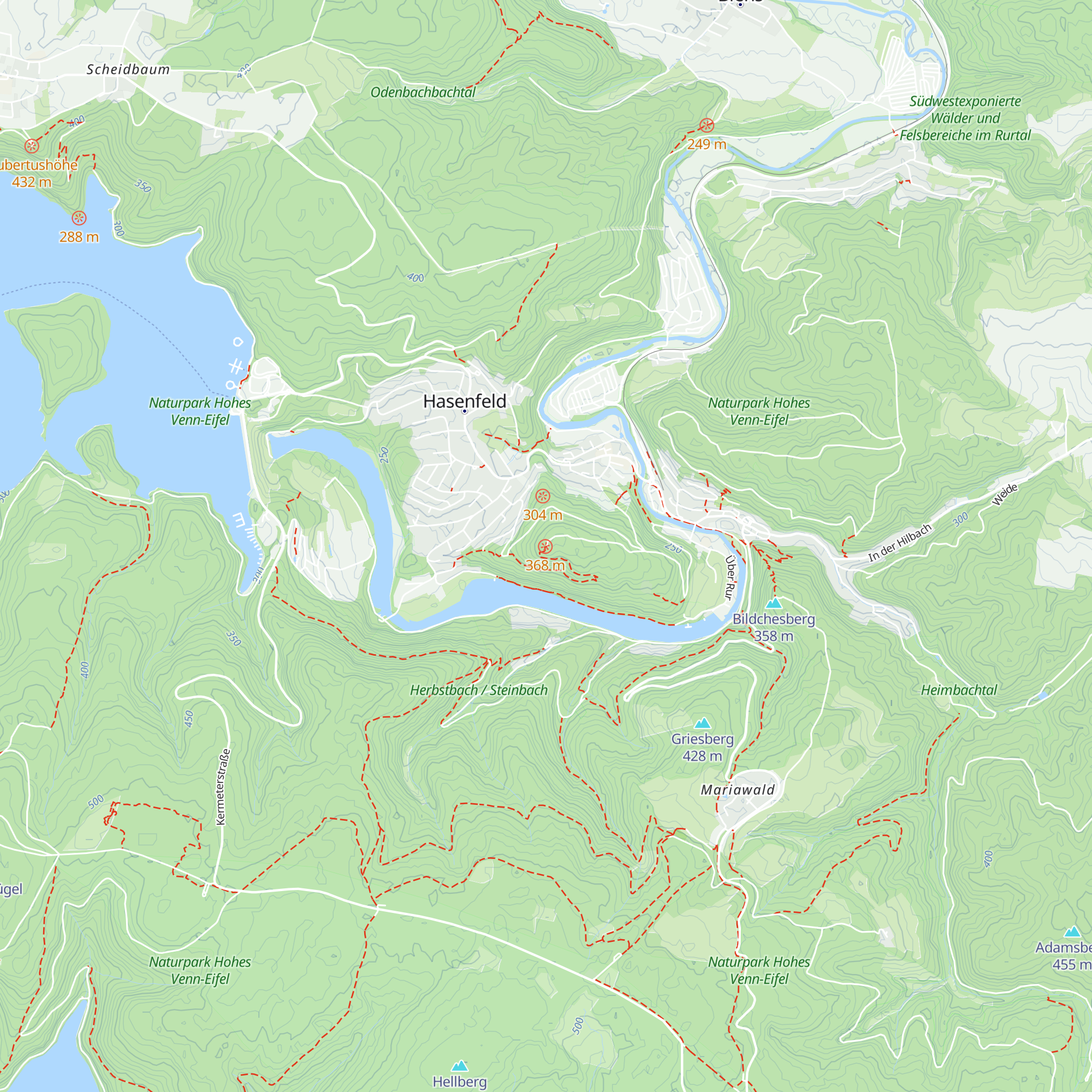 Schutzhütte map
