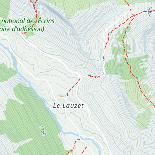 Map of Auberge du Pont de l'Alp