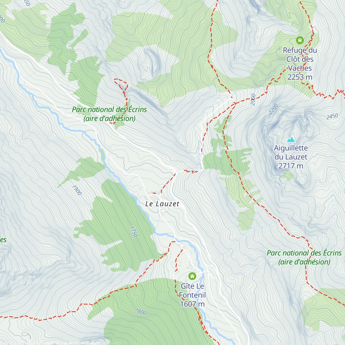 Auberge du Pont de l'Alp map