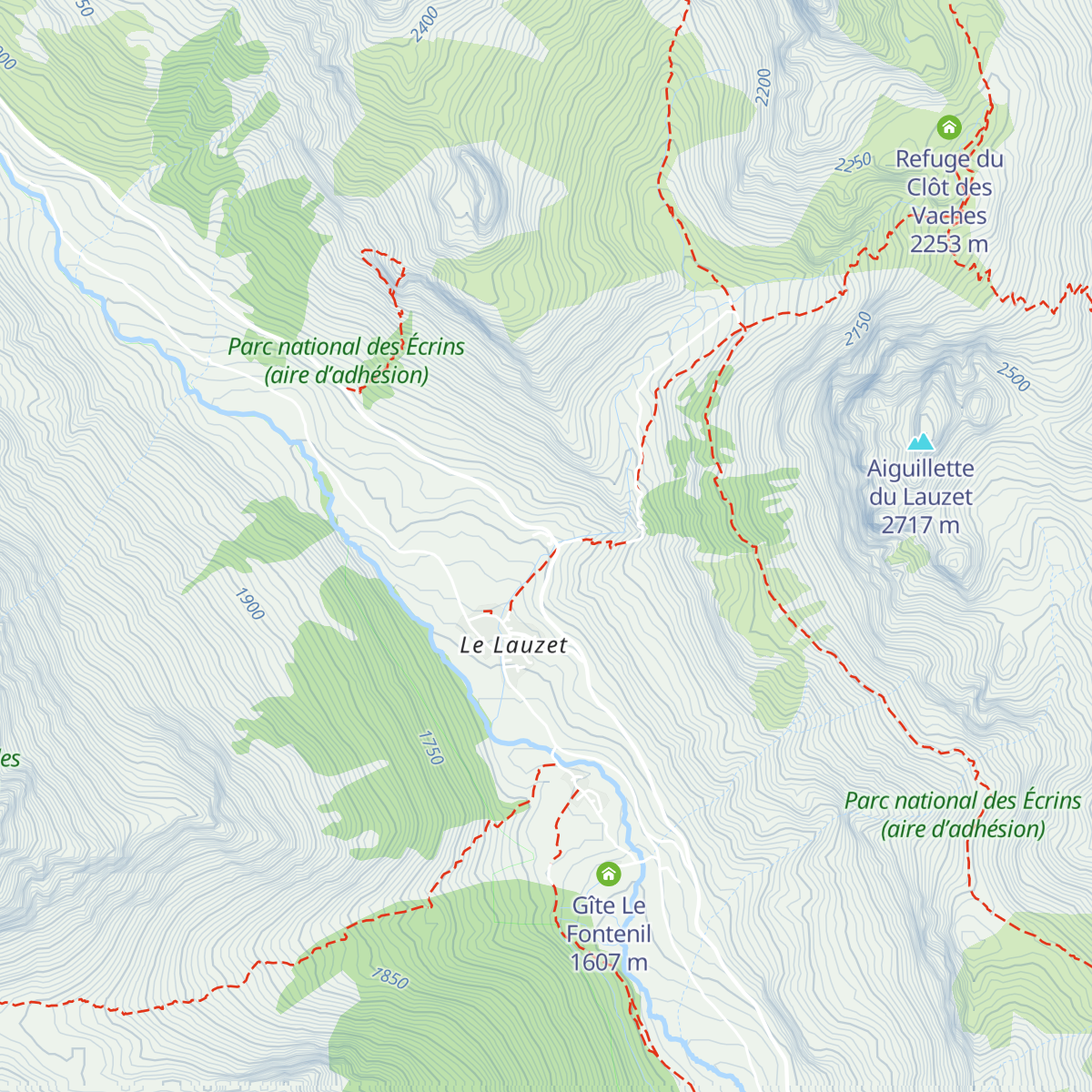 Auberge du Pont de l'Alp map