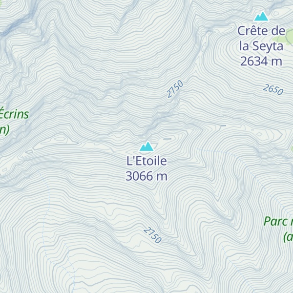 Map of L'Etoile