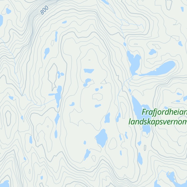 Map of Kyrkjesteinknuten