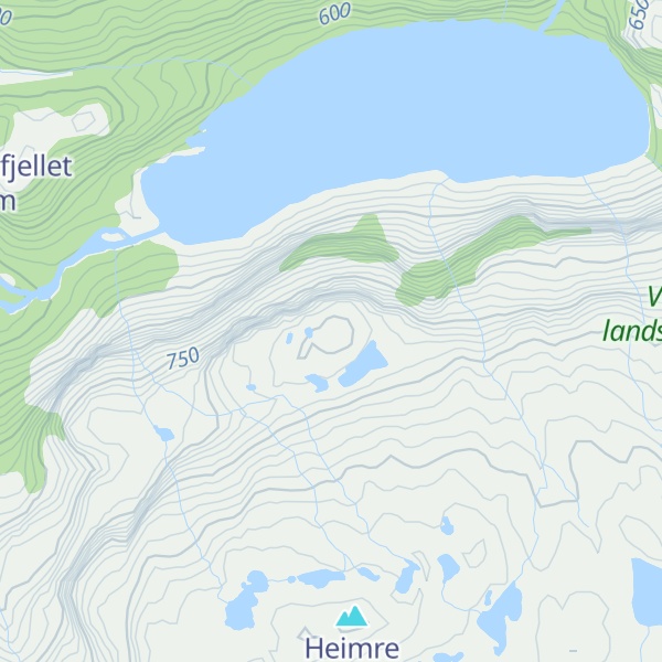 Map of Bukkatørne