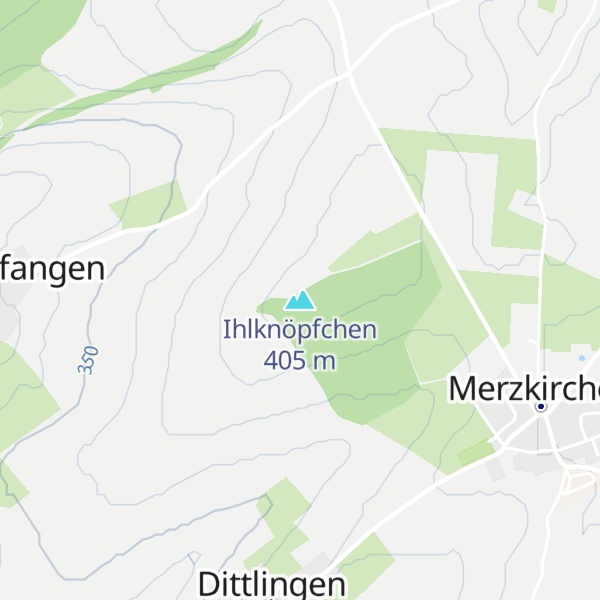 Map of Ihlknöpfchen