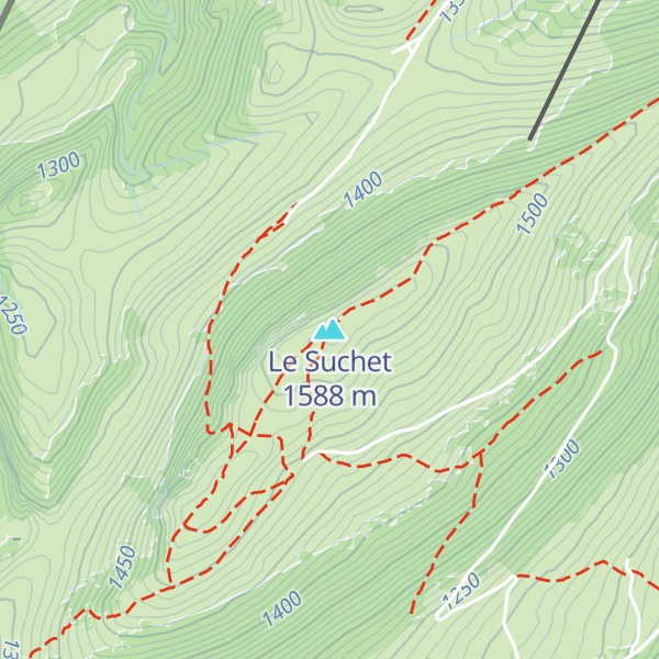 Map of Le Suchet