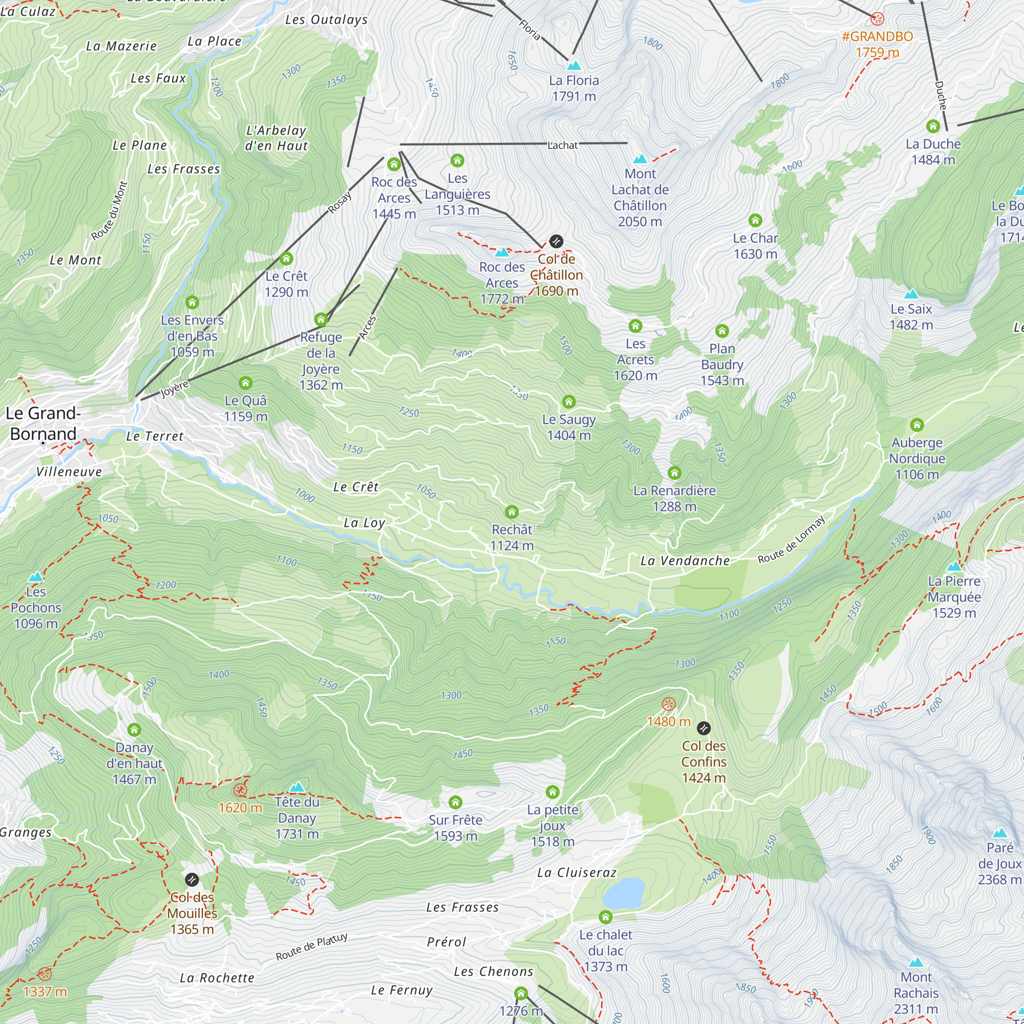 Rechât map