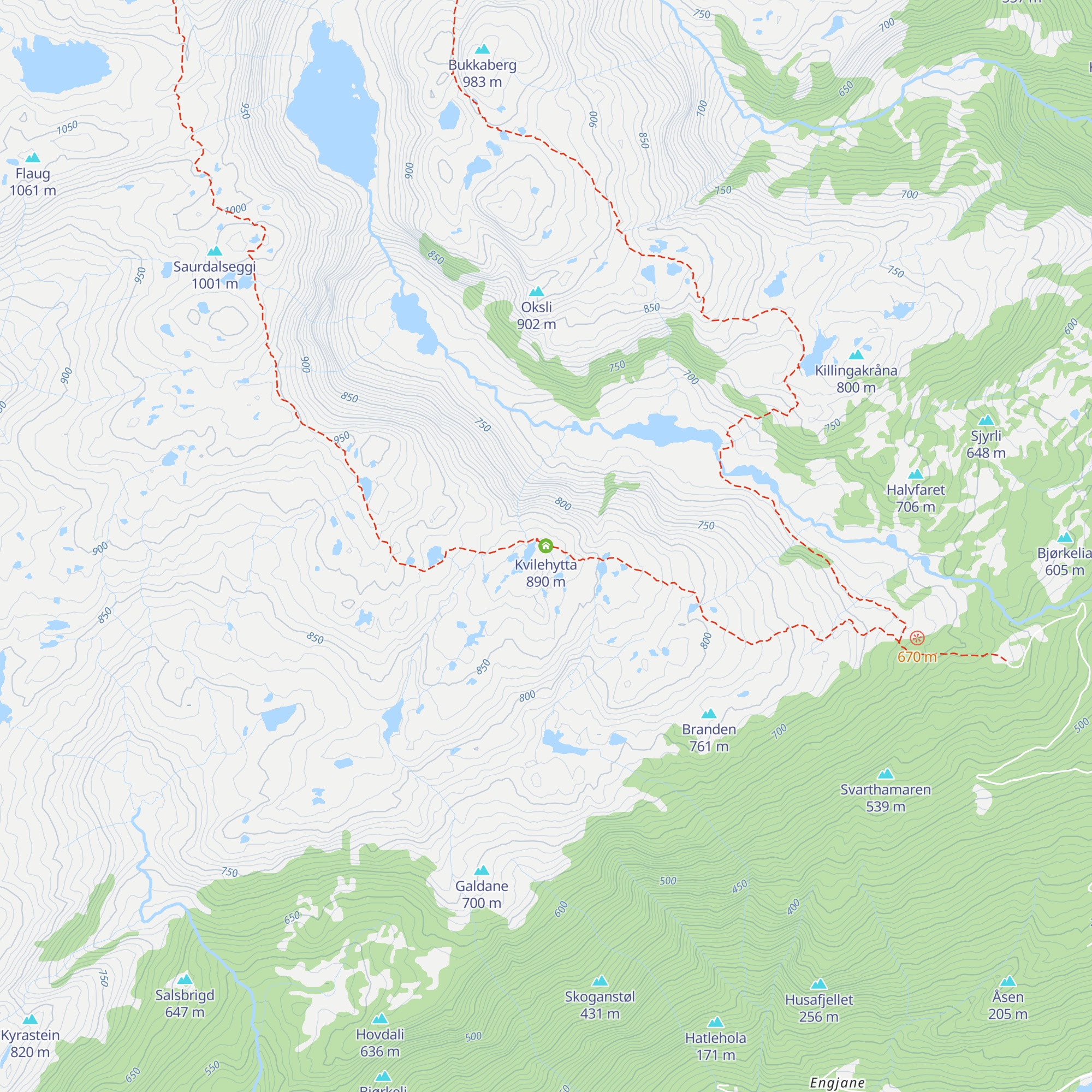 Kvilehytta map