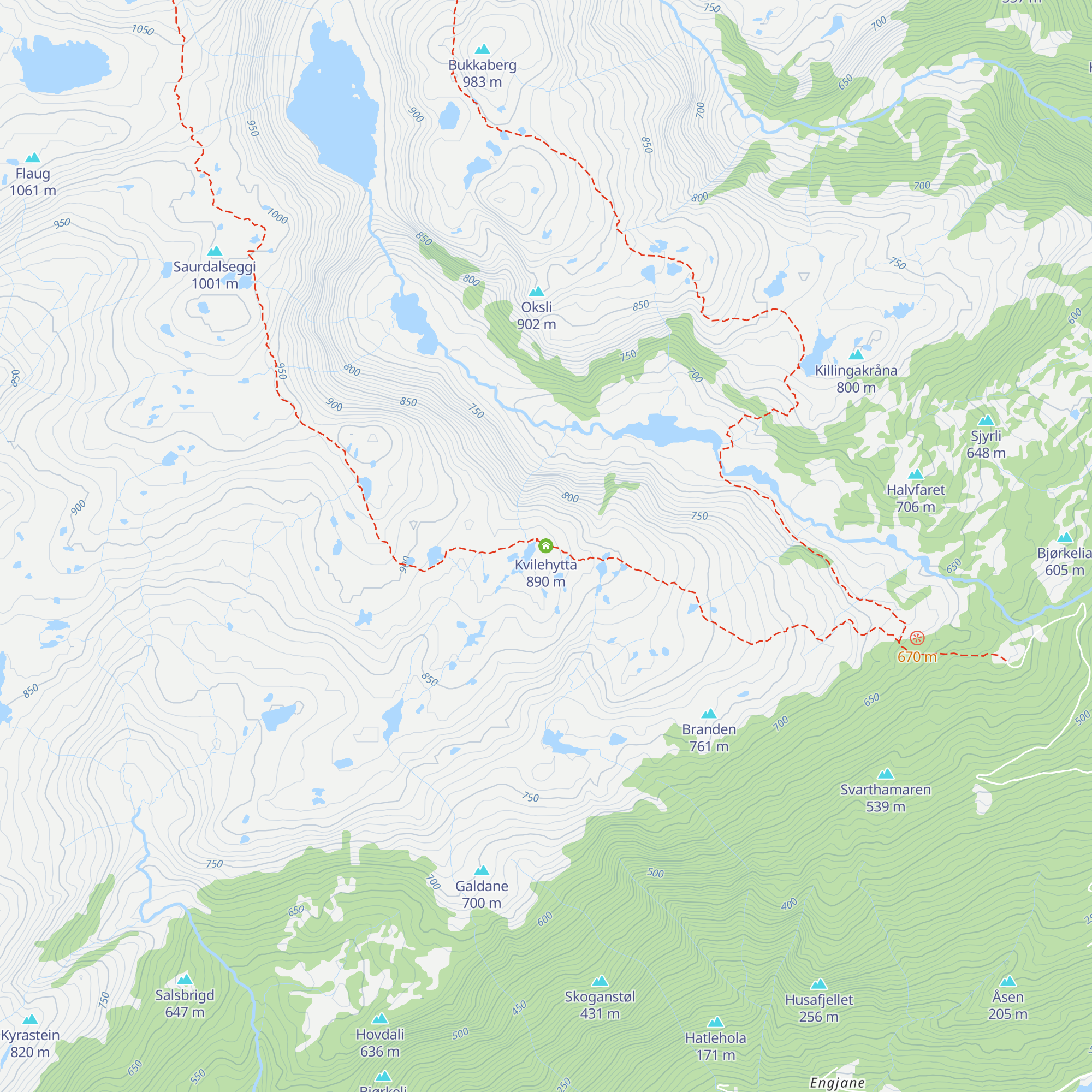 Kvilehytta map