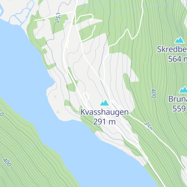 Map of Gruvehaugane