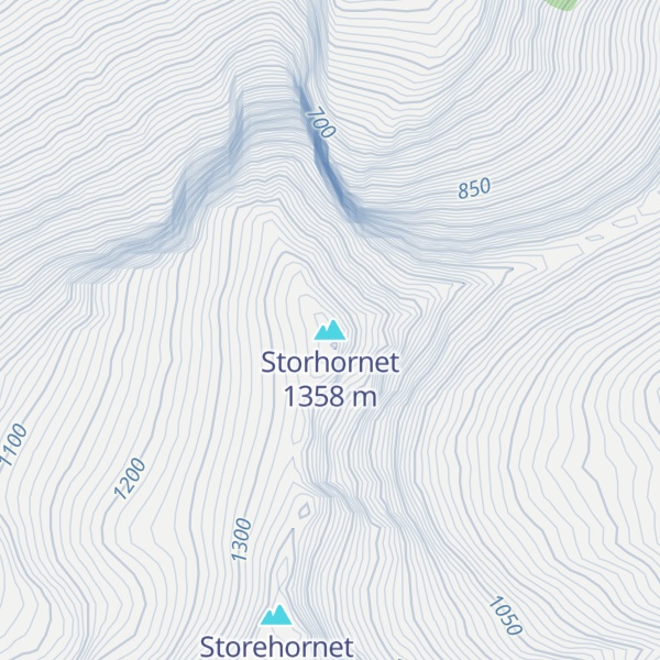Map of Storhornet