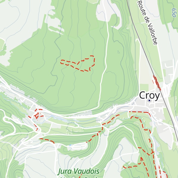 Map of Refuge des Bûcherons
