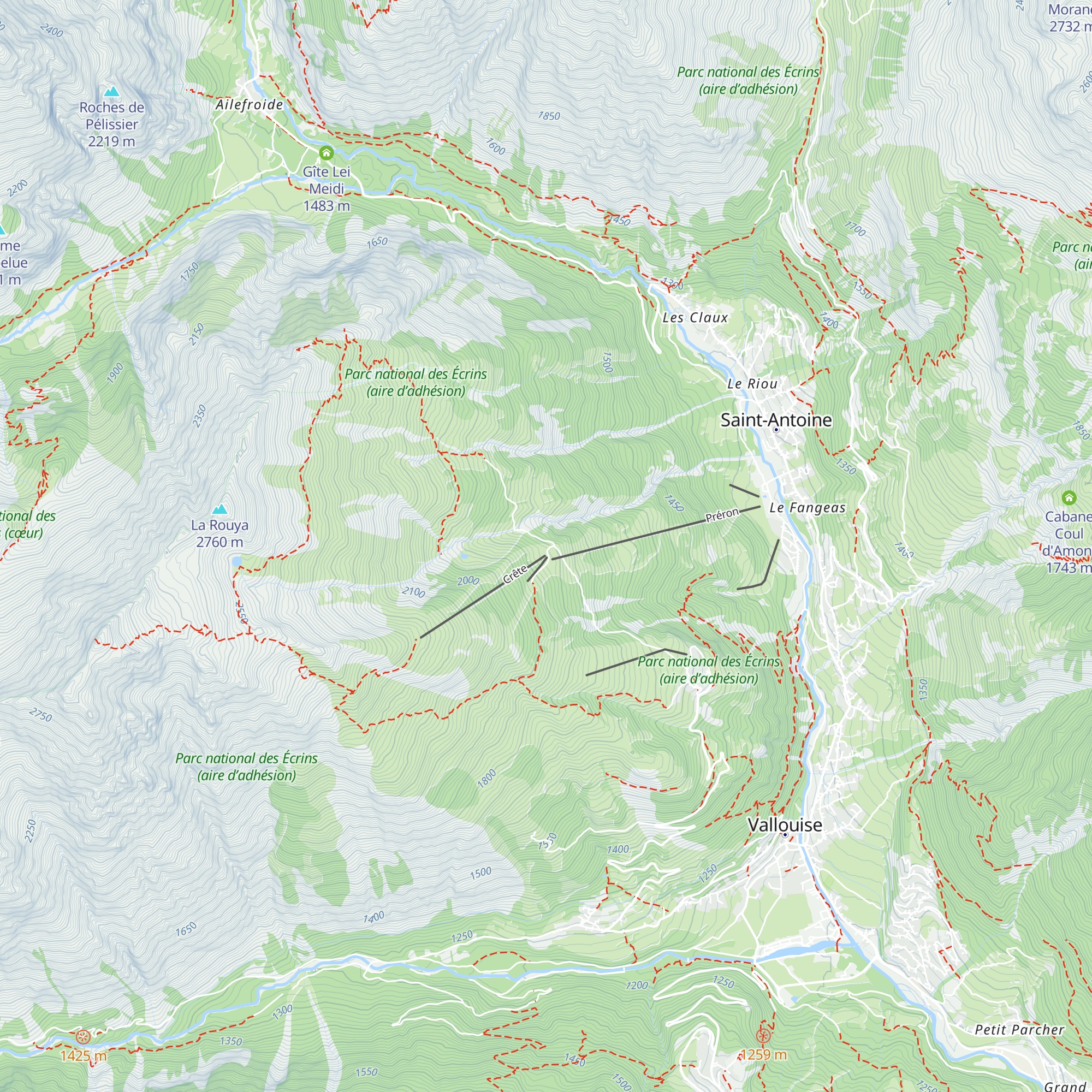 Le Resto Bar map