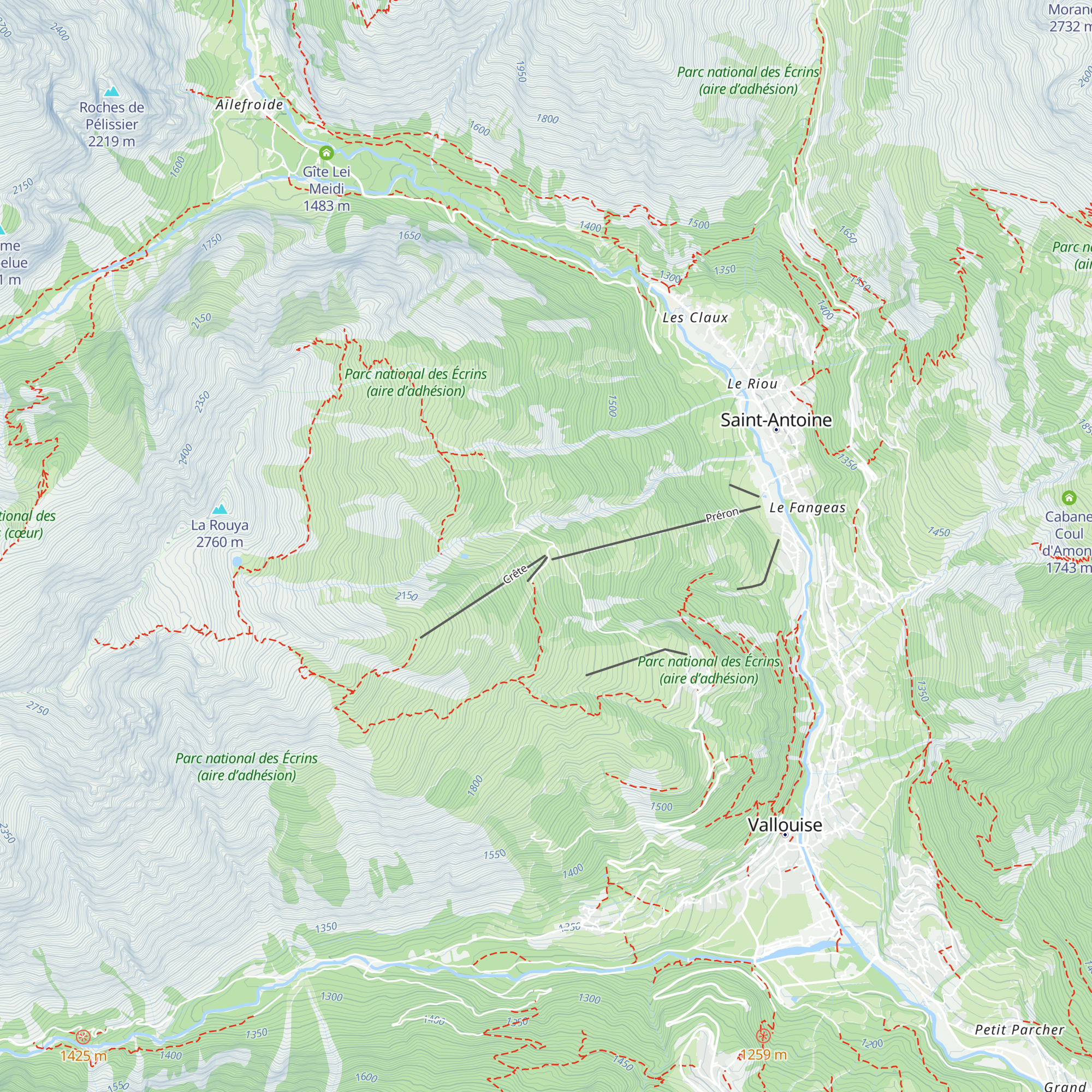 Le Resto Bar map