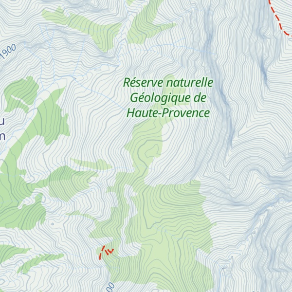 Map of Cabane nord du Col