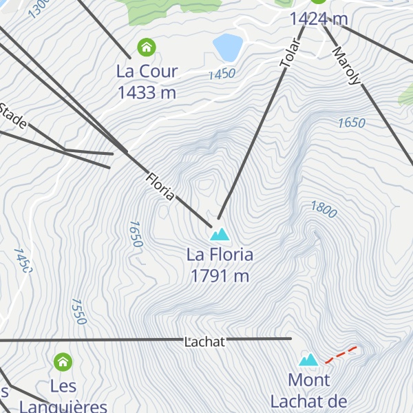 Map of Le panoramic 1800