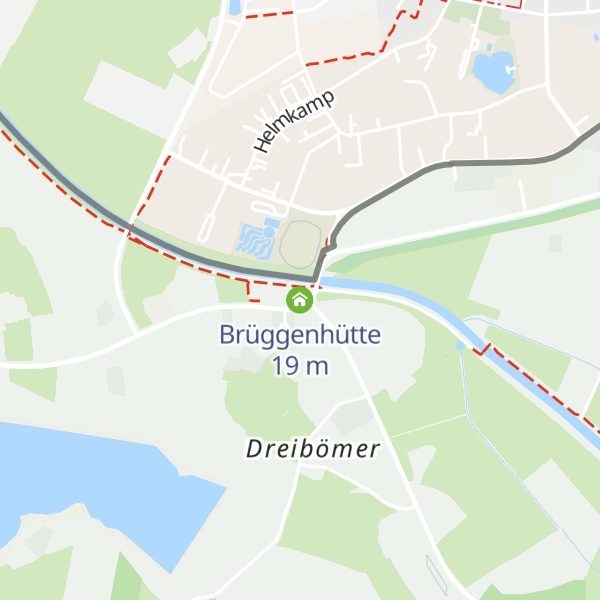 Map of Brüggenhütte