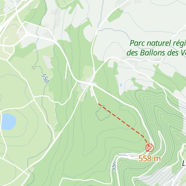 Map of Chalet du Chanot