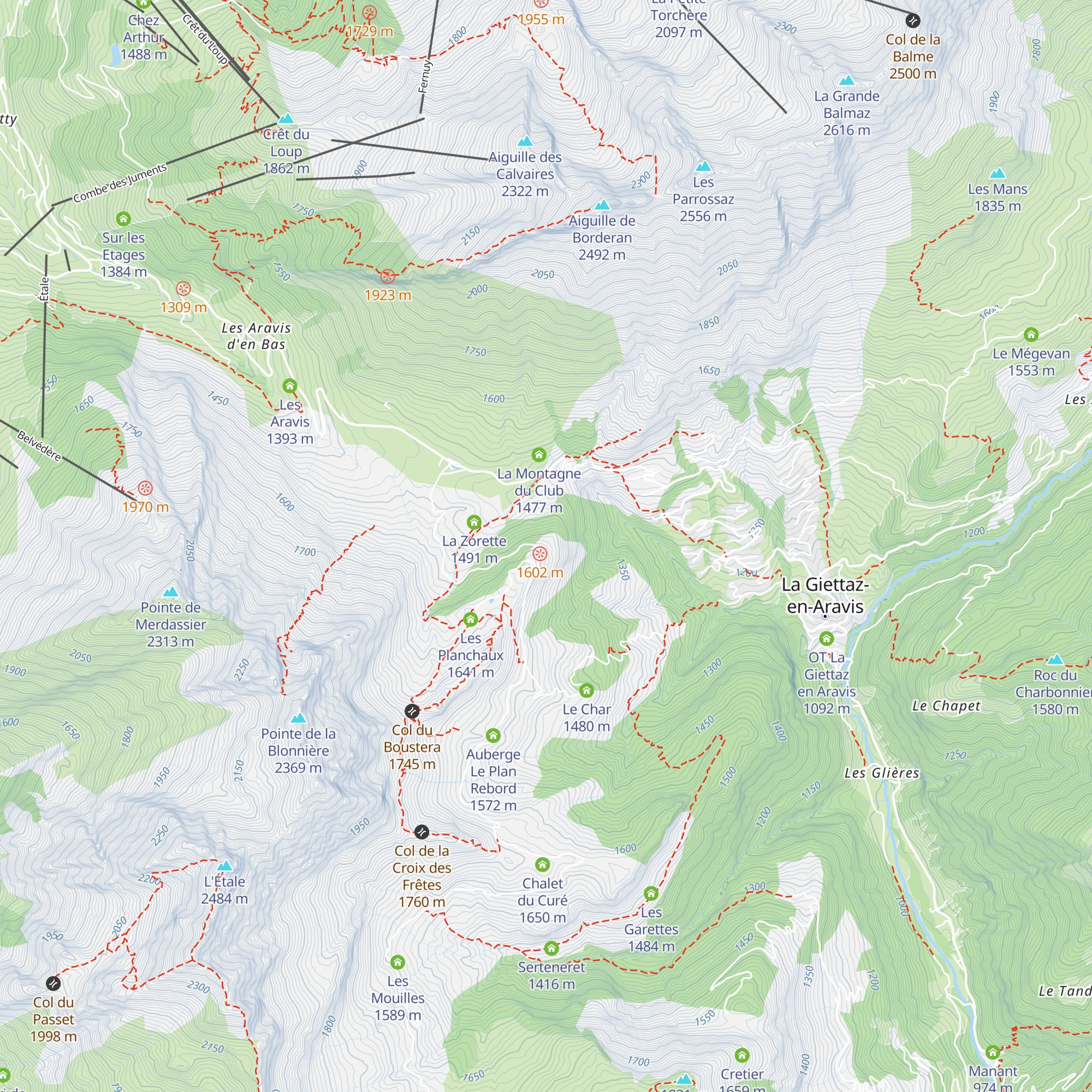 Le Tête map