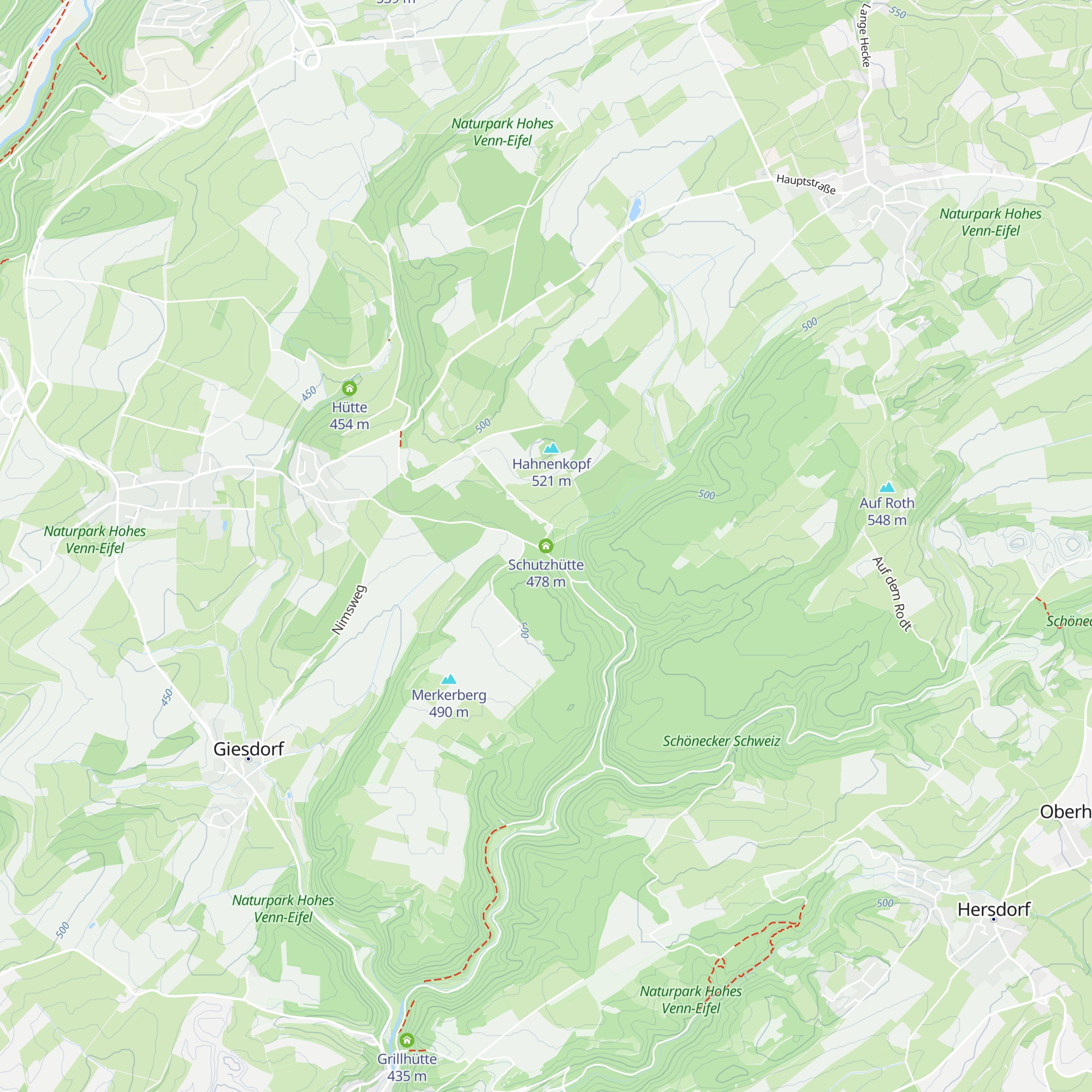 Schutzhütte map