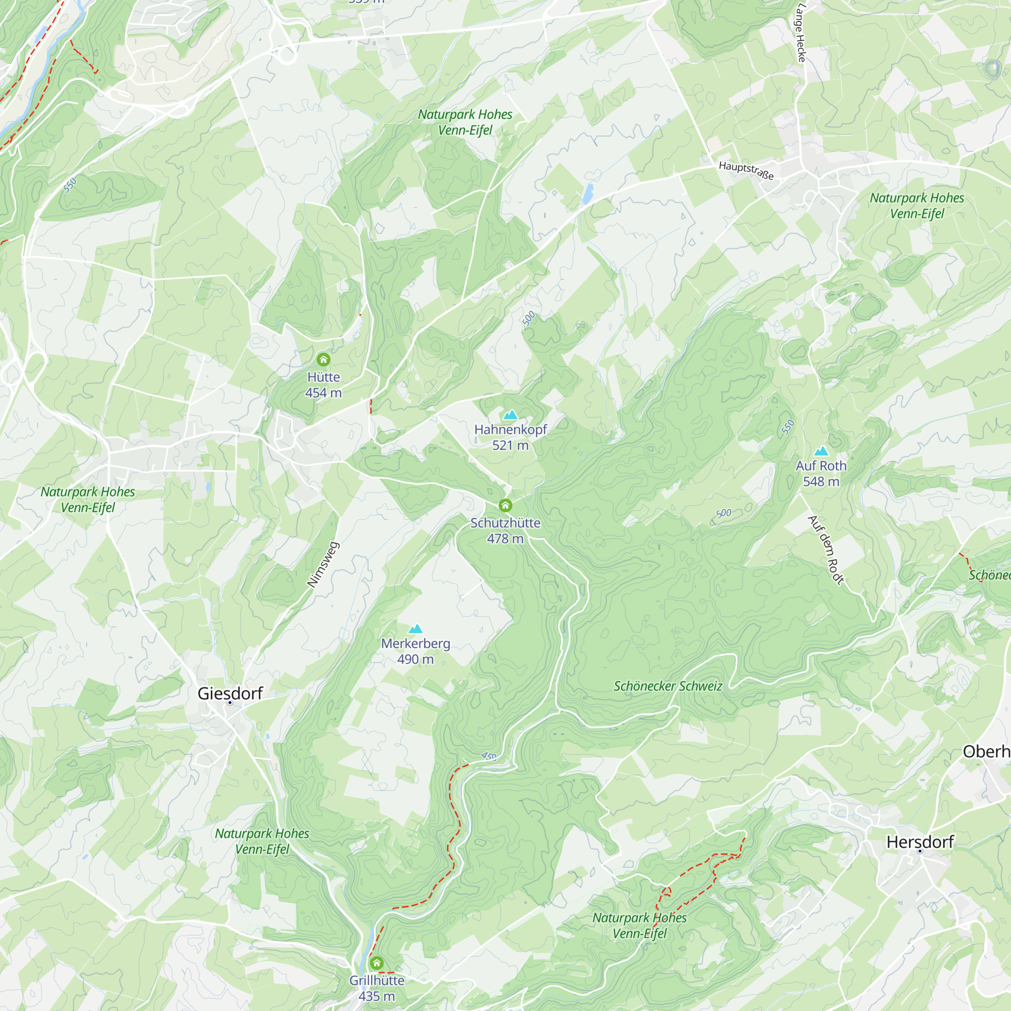 Schutzhütte map
