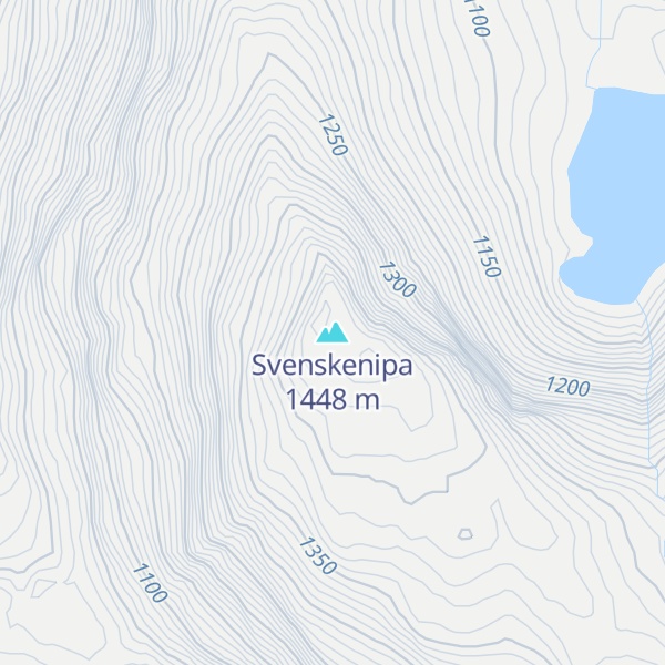 Map of Svenskenipa