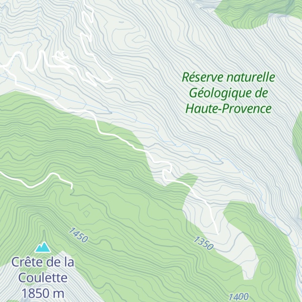 Map of La Bâtie