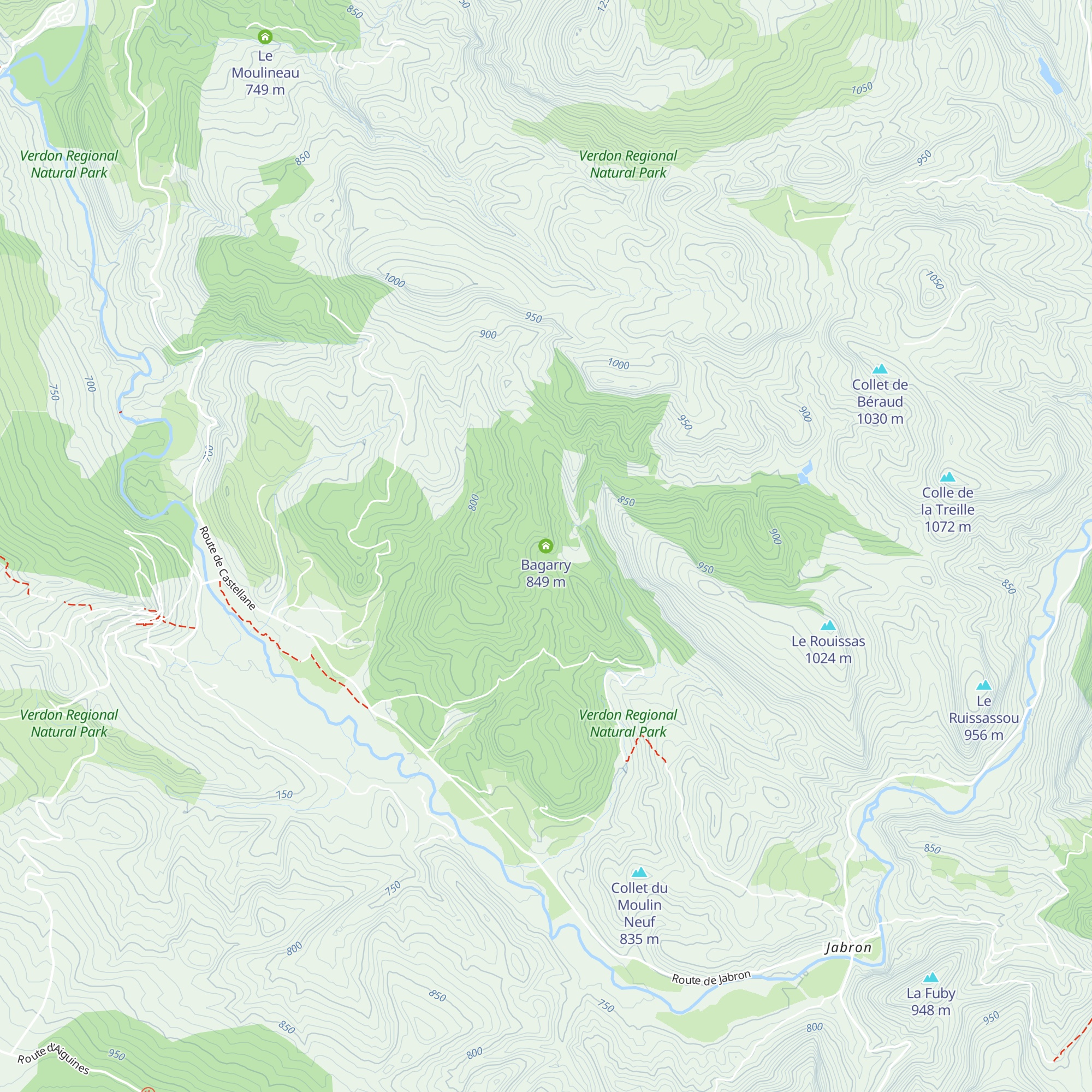 Bagarry map