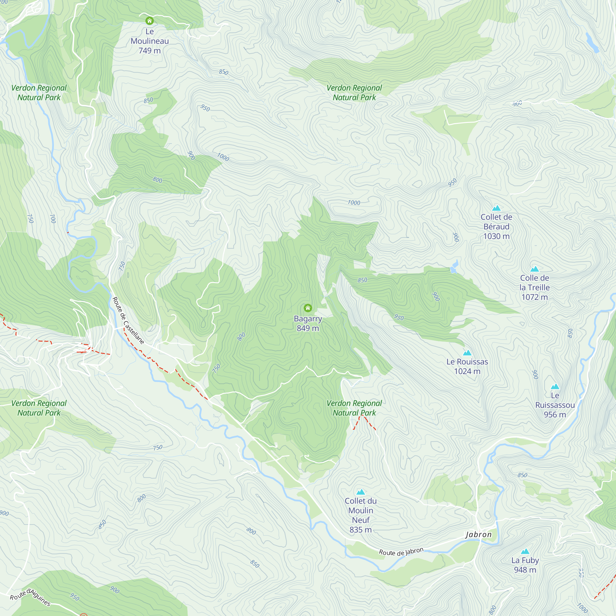 Bagarry map