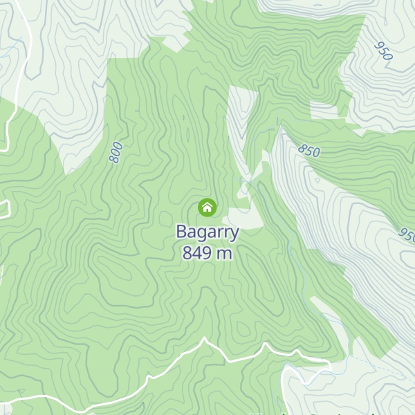 Map of Bagarry