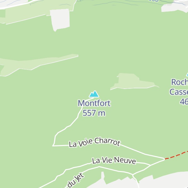 Map of Montfort