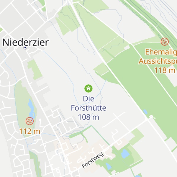 Map of Die Forsthütte