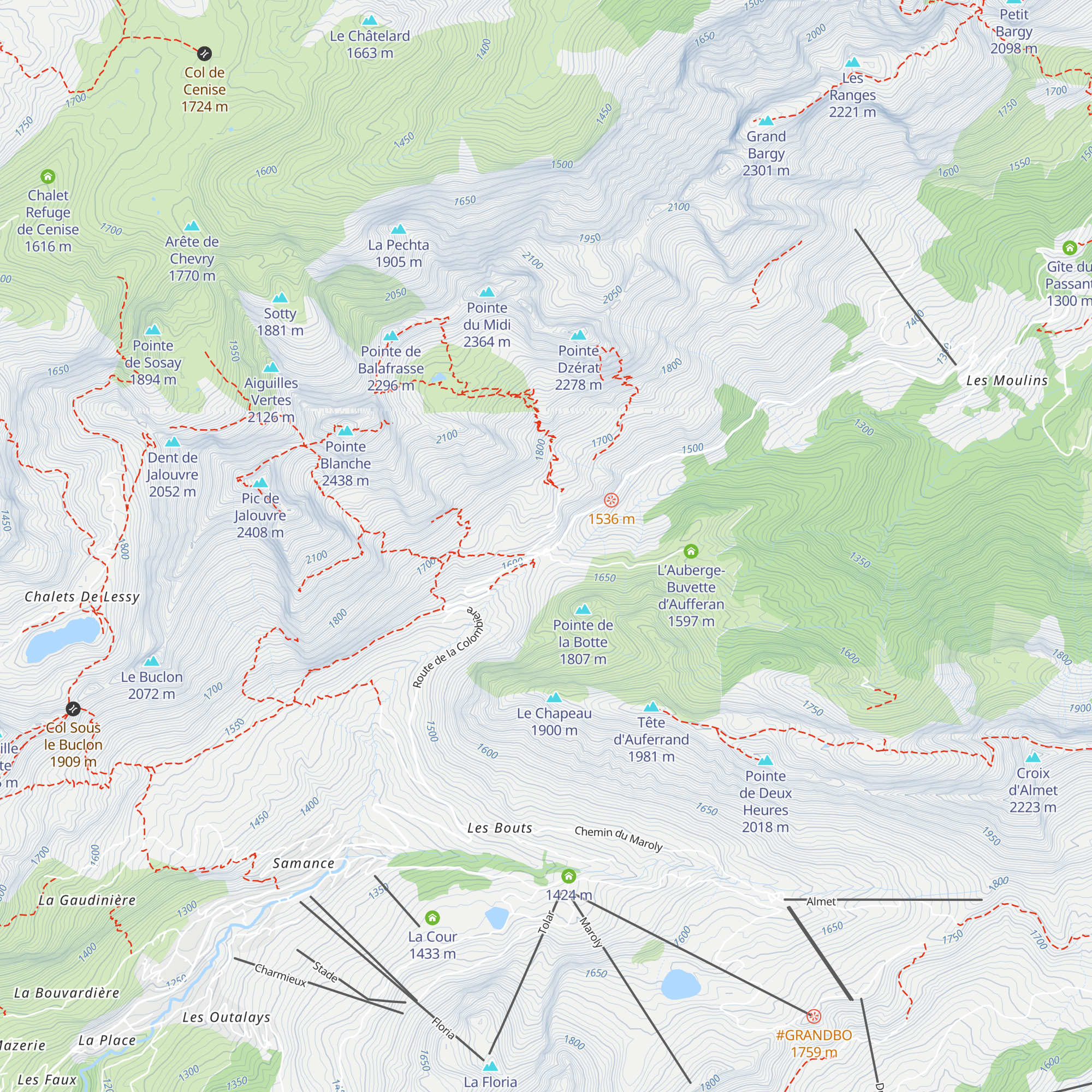 Chapelle Notre-Dame de la Colombière map