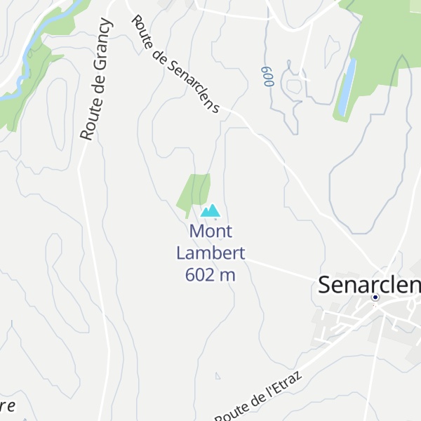 Map of Mont Lambert