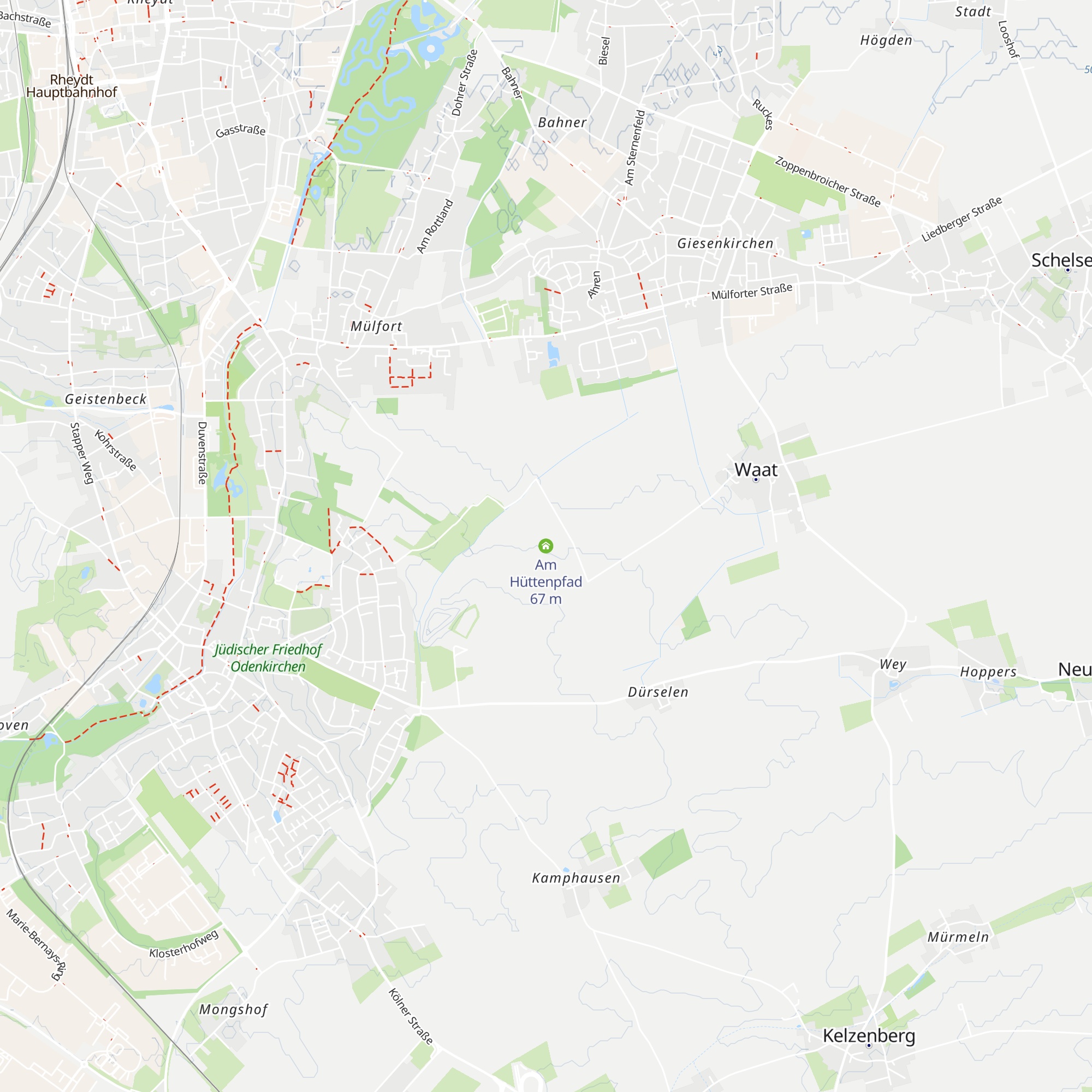 Am Hüttenpfad map