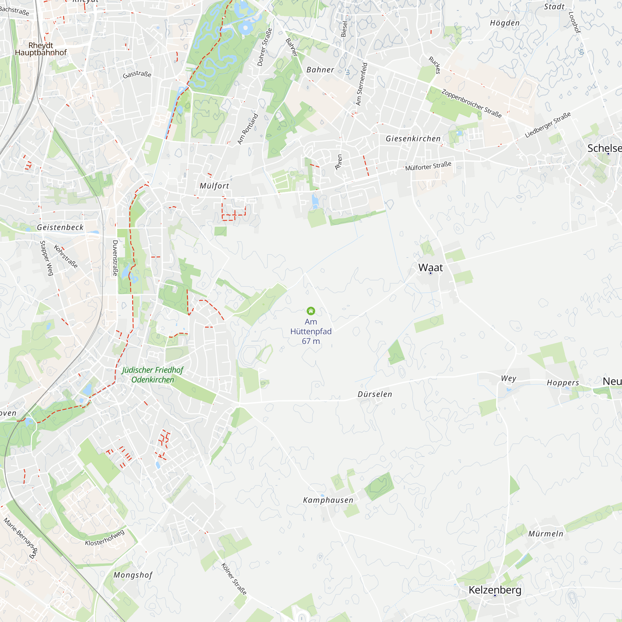 Am Hüttenpfad map