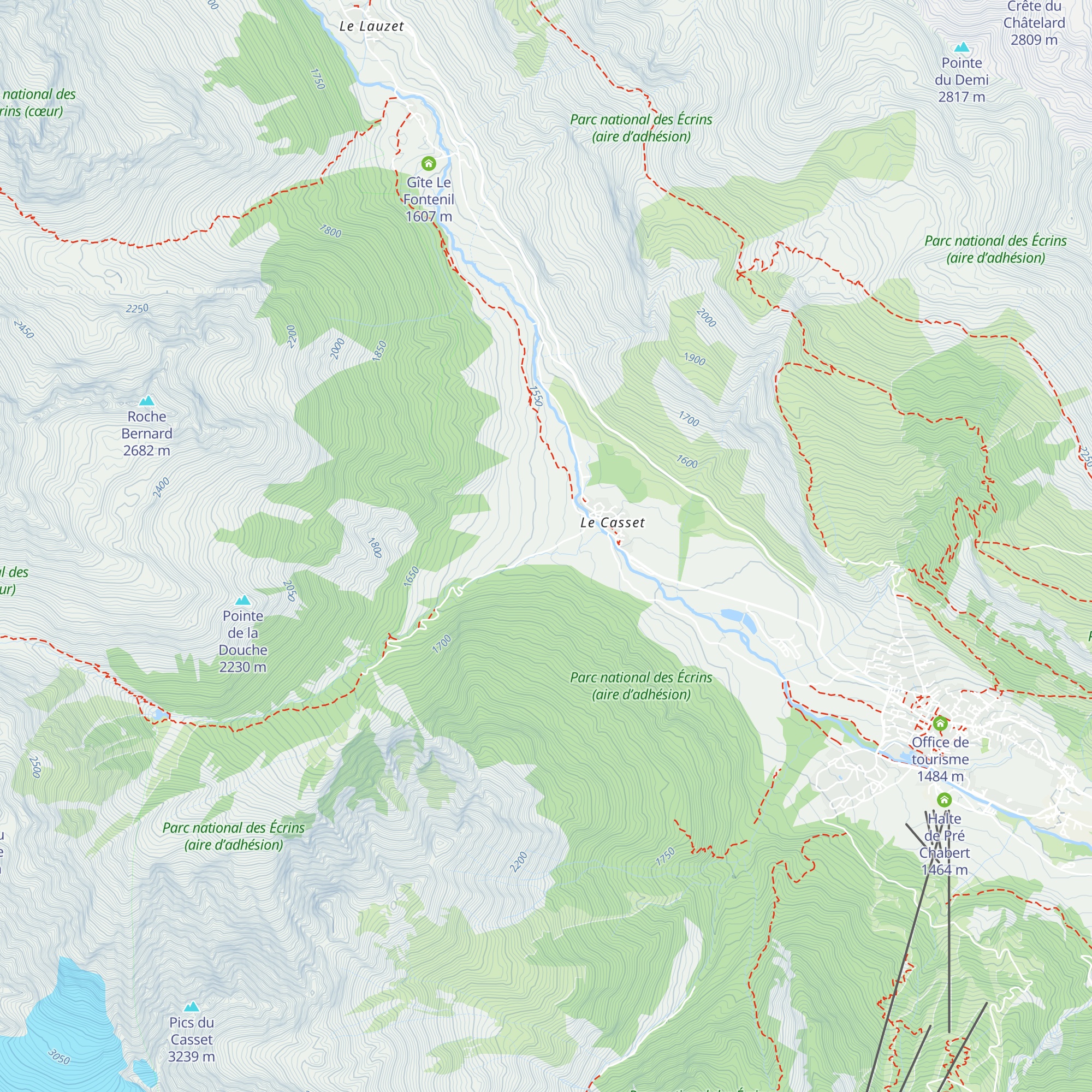 Les Pimprenelles map