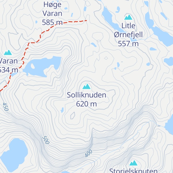 Map of Solliknuden