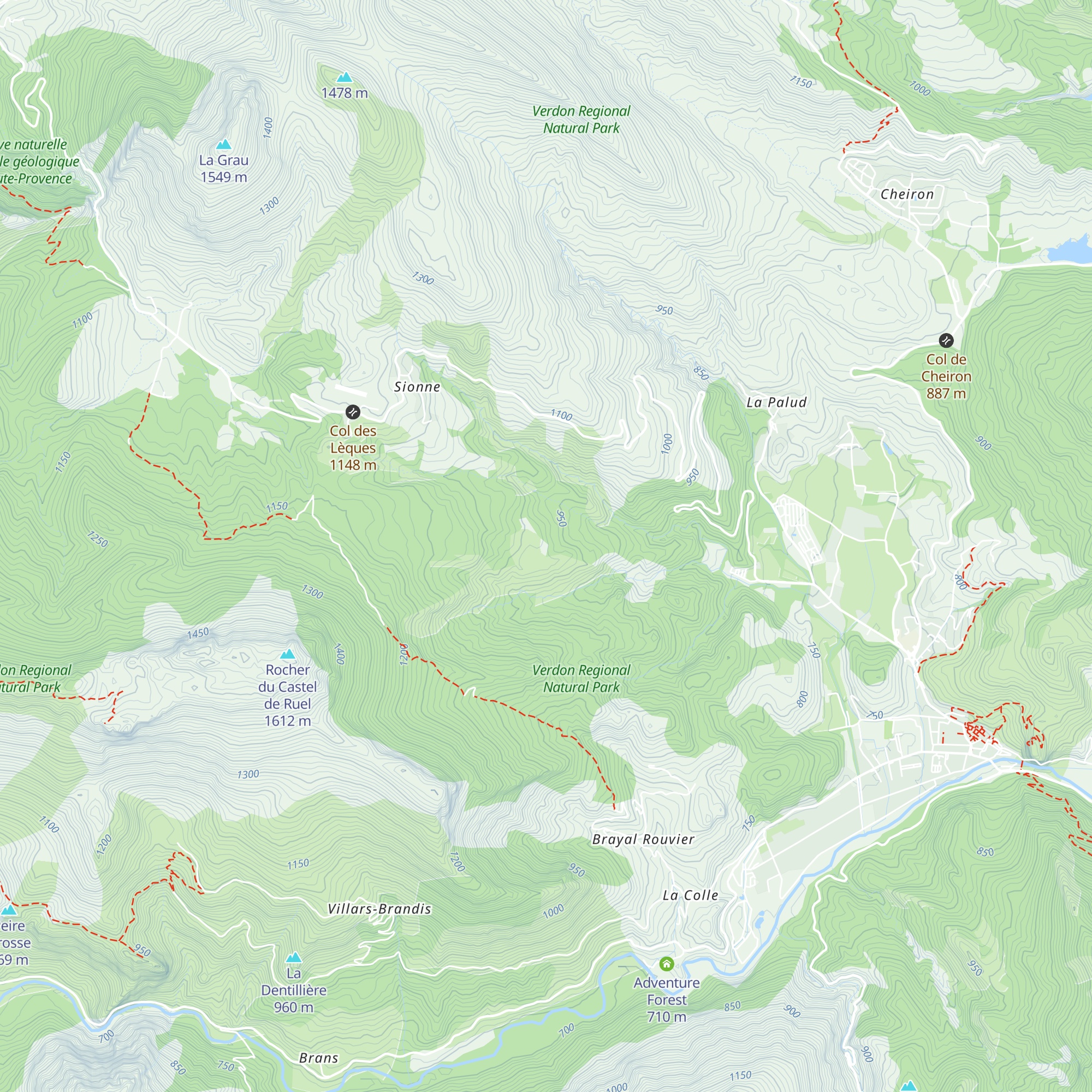 Monastère Saint Jean Cassien map