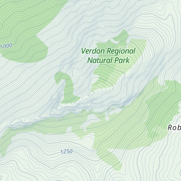 Map of Mont Robion