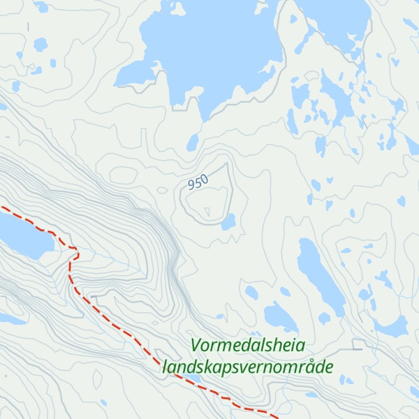 Map of Ritlandsknuten