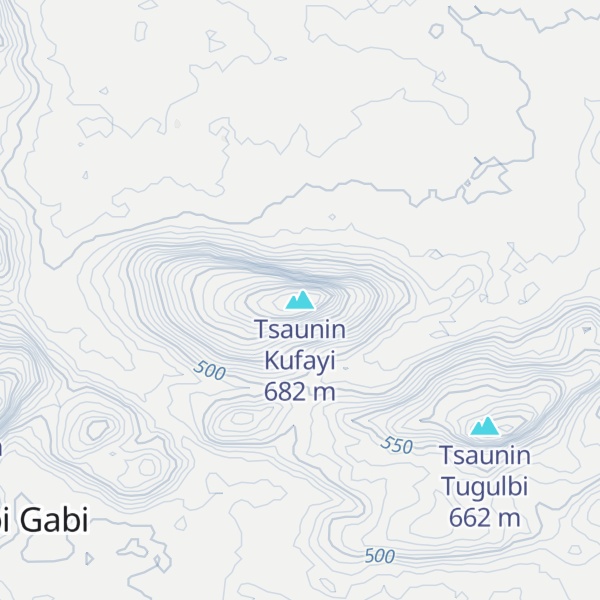 Map of Tsaunin Kufayi