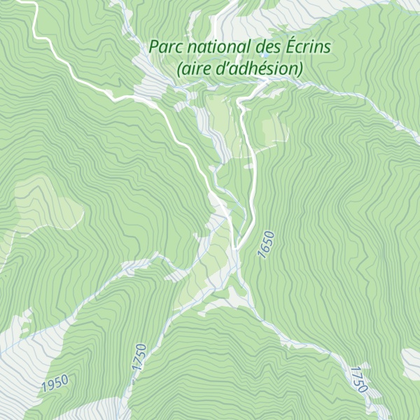 Map of La Grande Cabane