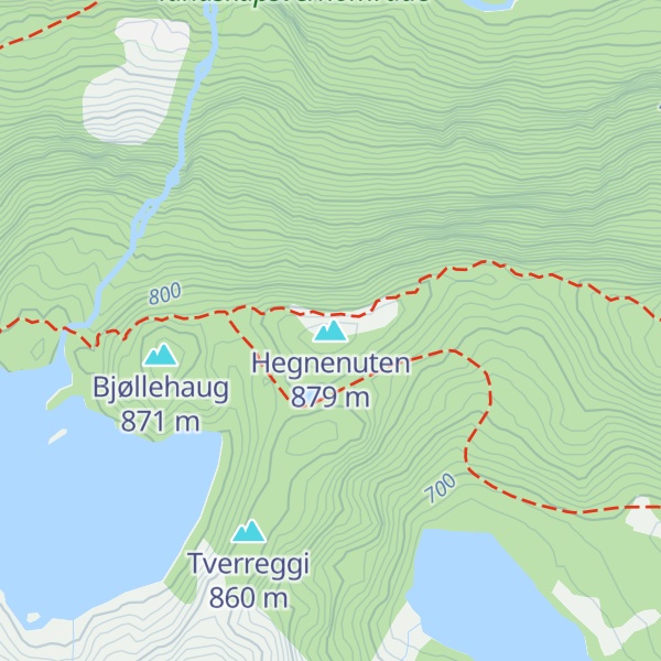 Map of Hegnenuten
