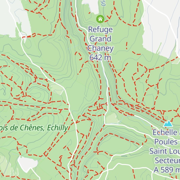 Map of Bec à l'Aigle
