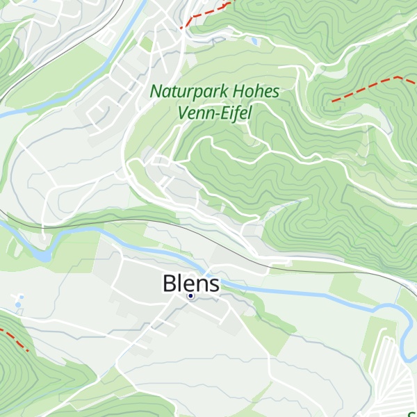 Map of Düsseldorfer Eifelhütte