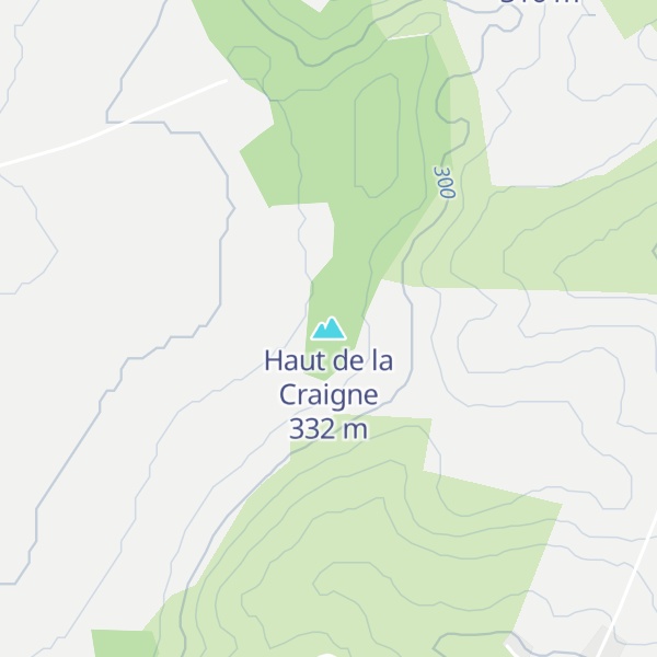 Map of Haut de la Craigne
