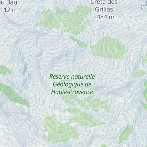 Map of Sommet du Tromas