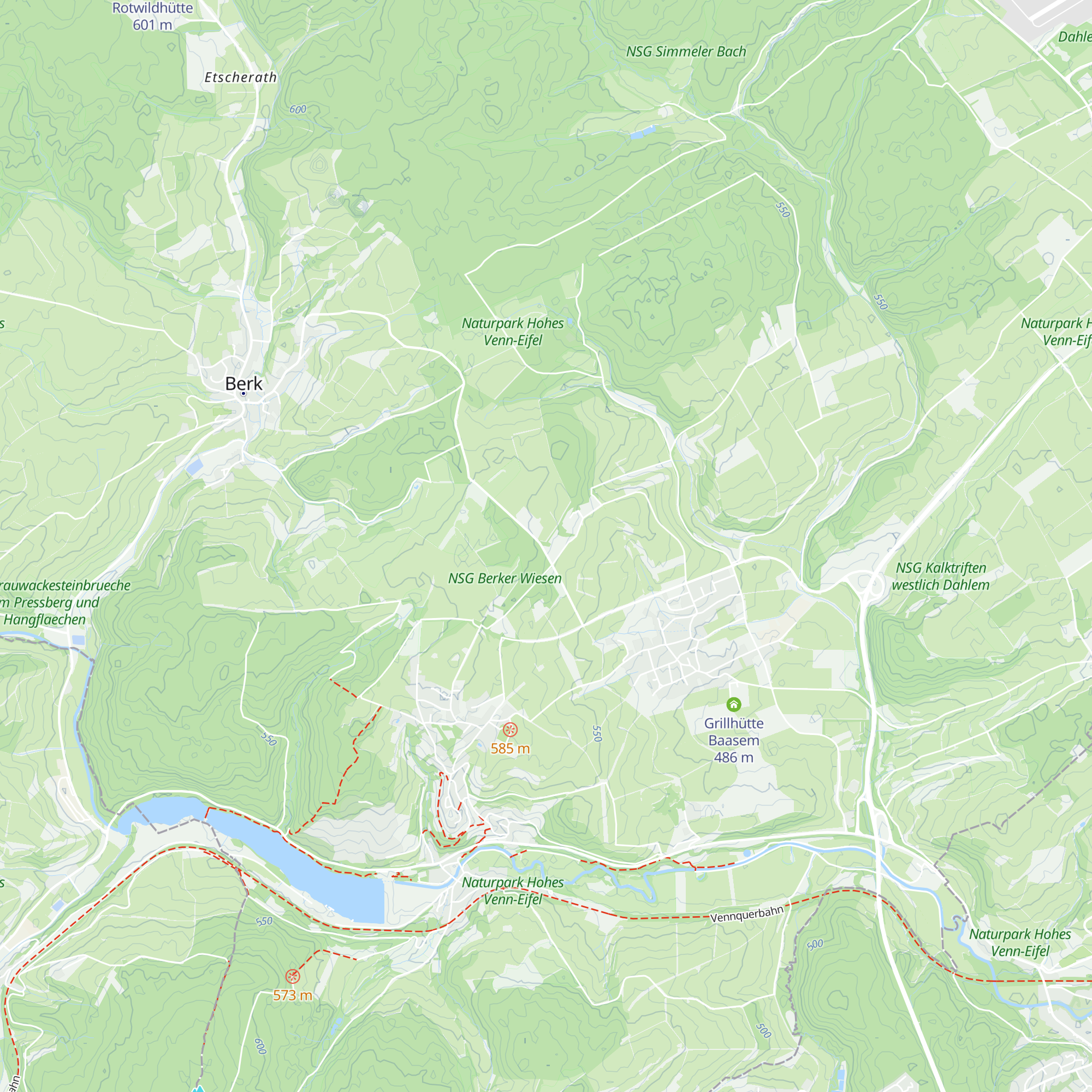 Grillhütte St. Ludger map