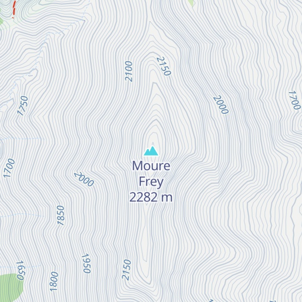 Map of Moure Frey