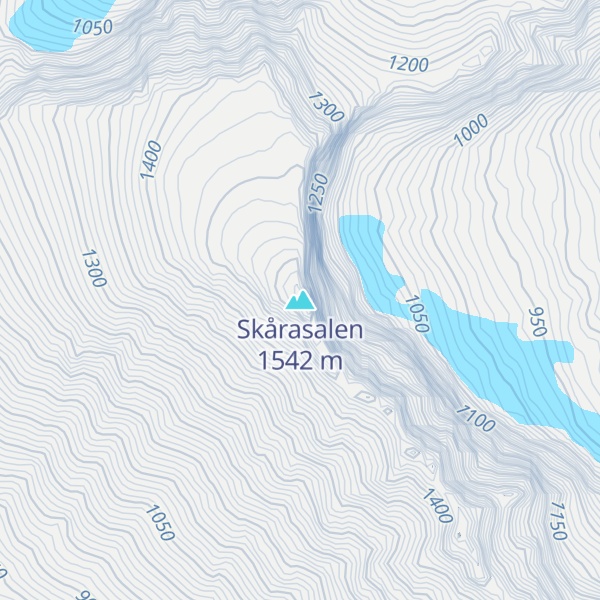 Map of Skårasalen